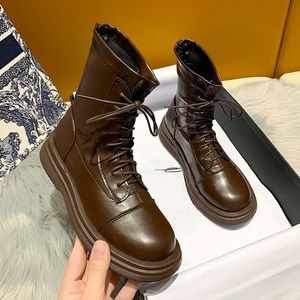 Brown Boots, size 38 (7 US)